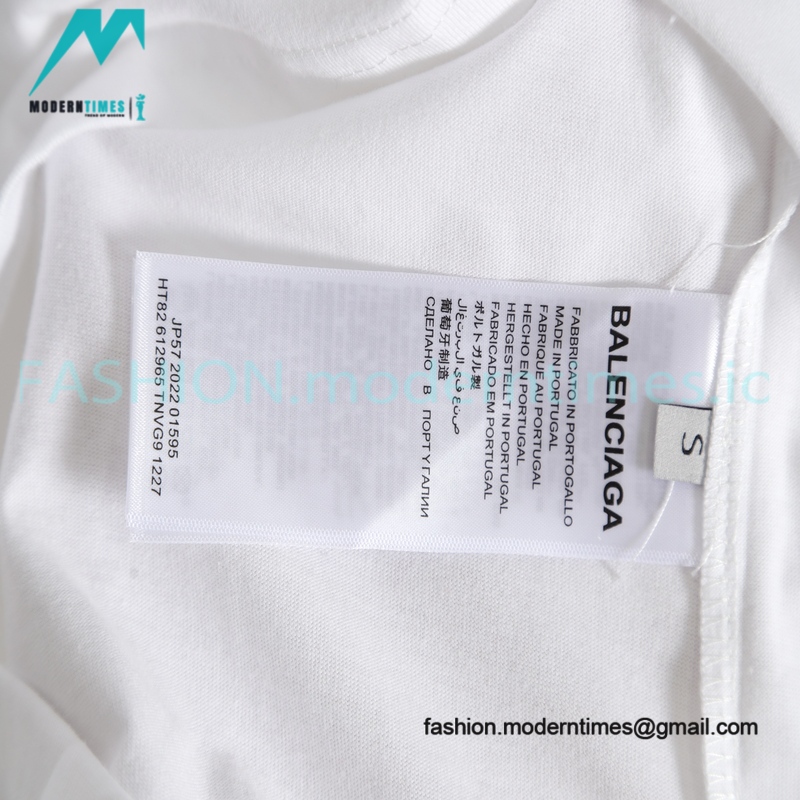 Balenciaga - Corri Digital Oil Painting Printed Short Sleeve T-shirt Balenciaga - Corri Digital Oil Painting Printed Short Sleeve T-shirt